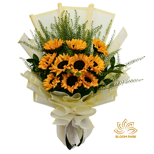 Sunshine Sunflower Hand Bouquet