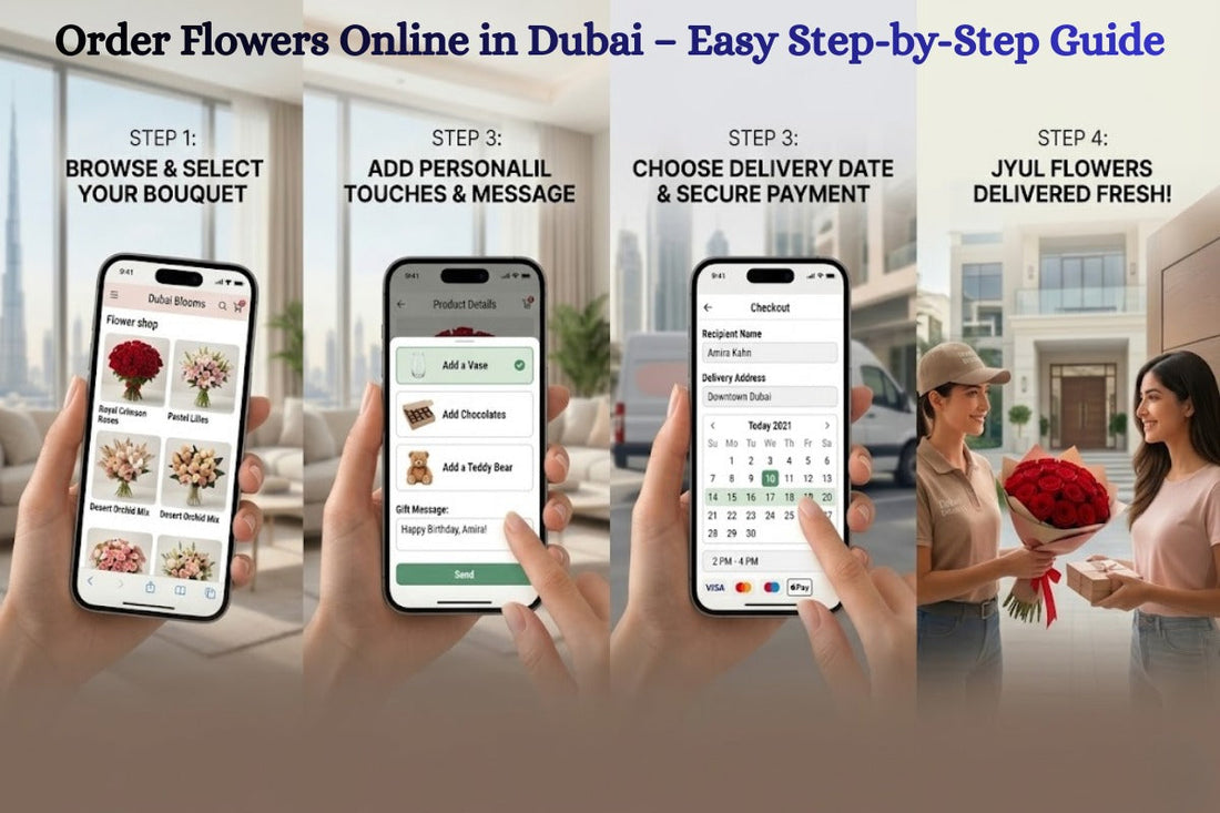 Order Flowers Online in Dubai – Easy Step-by-Step Guide (2026)