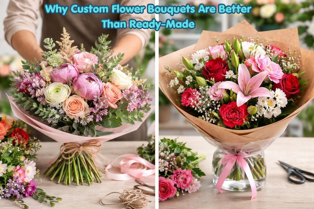 Why Custom Flower Bouquets Are Better Than Ready-Made
