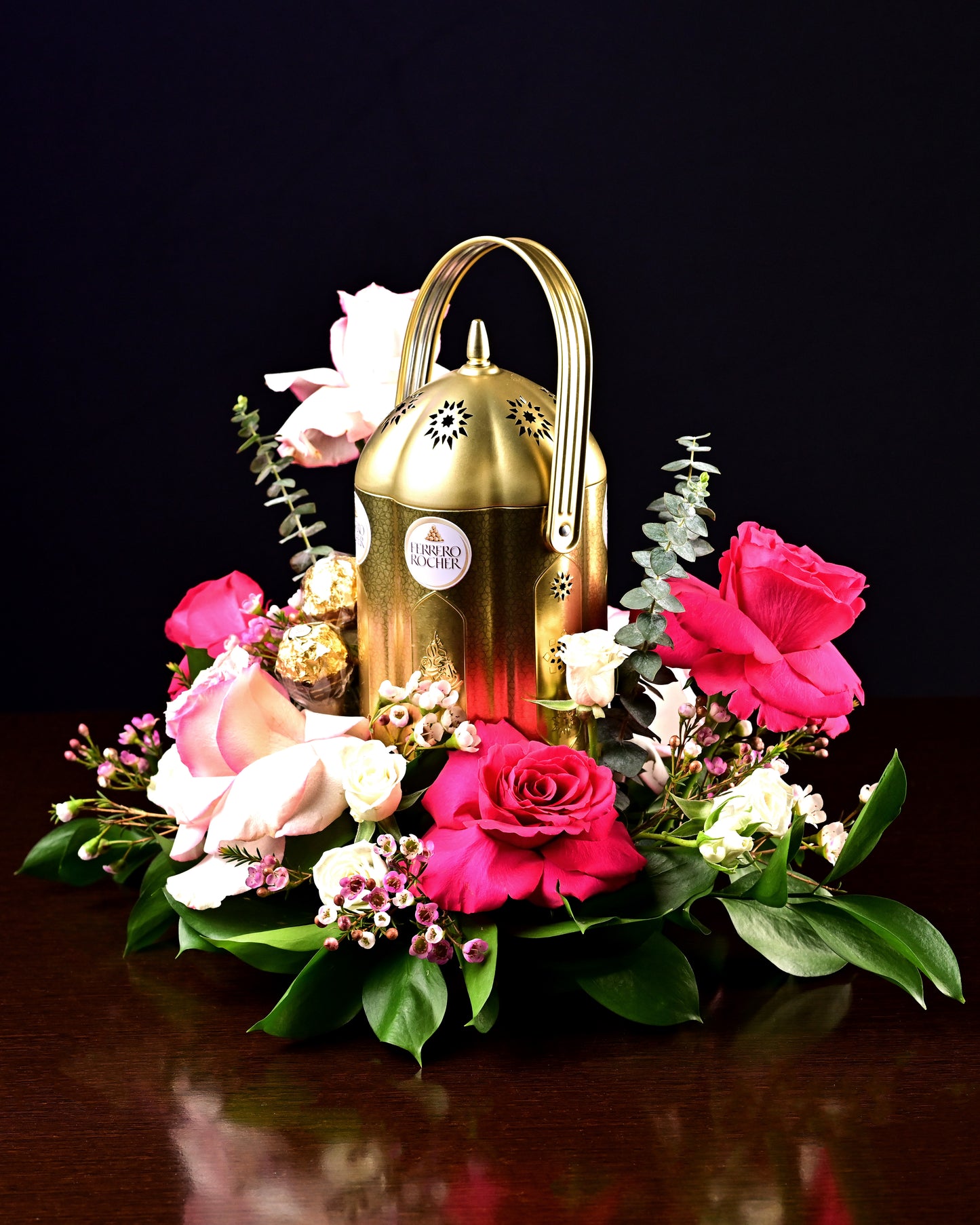 Luxury Rose & Ferrero Rocher Arrangement