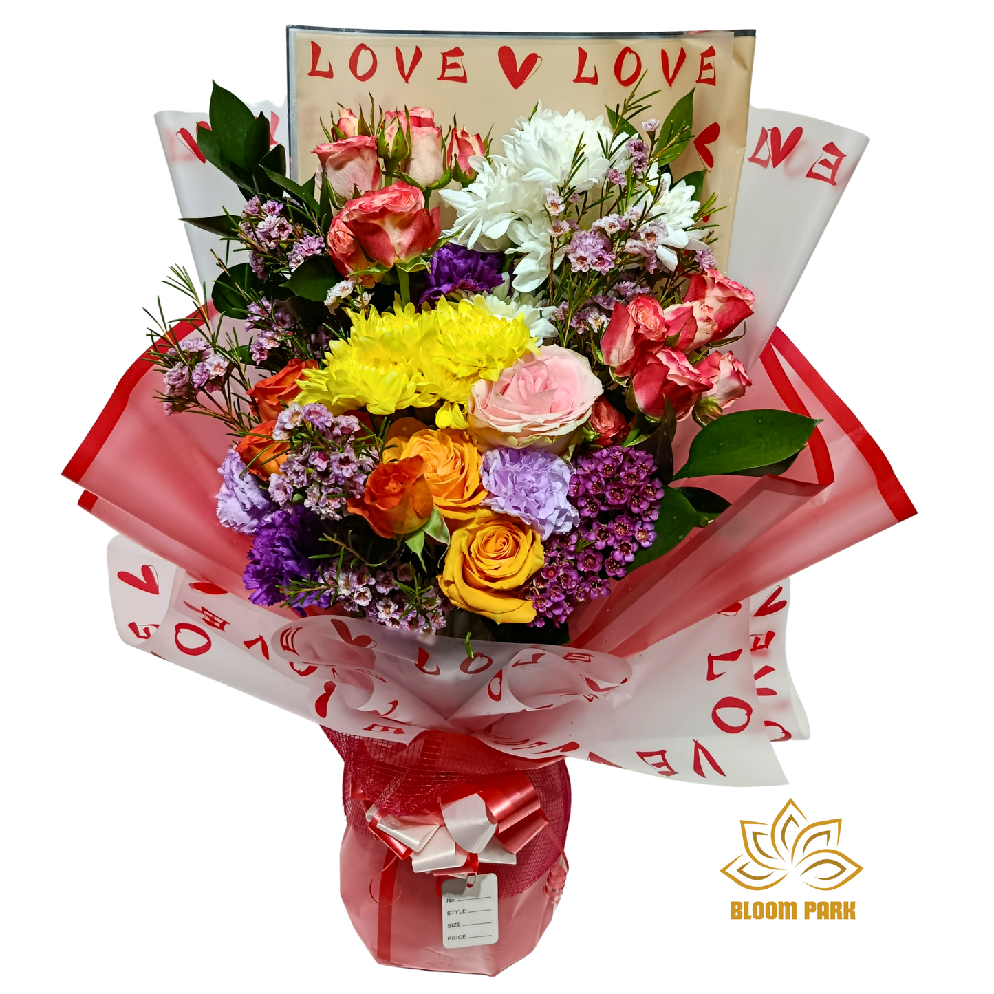 Vibrant Love Mixed Flower Bouquet