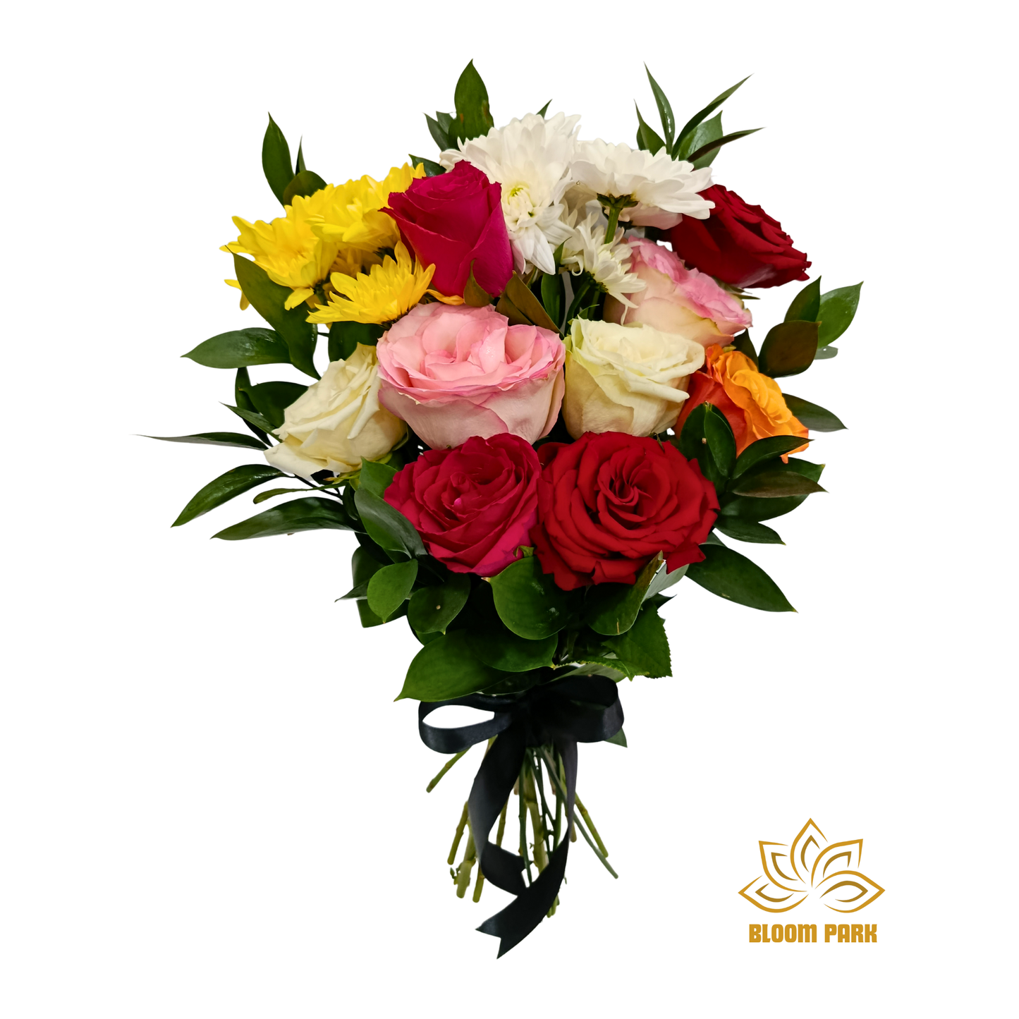 Color Splash Rose & Chrysanthemum Posy