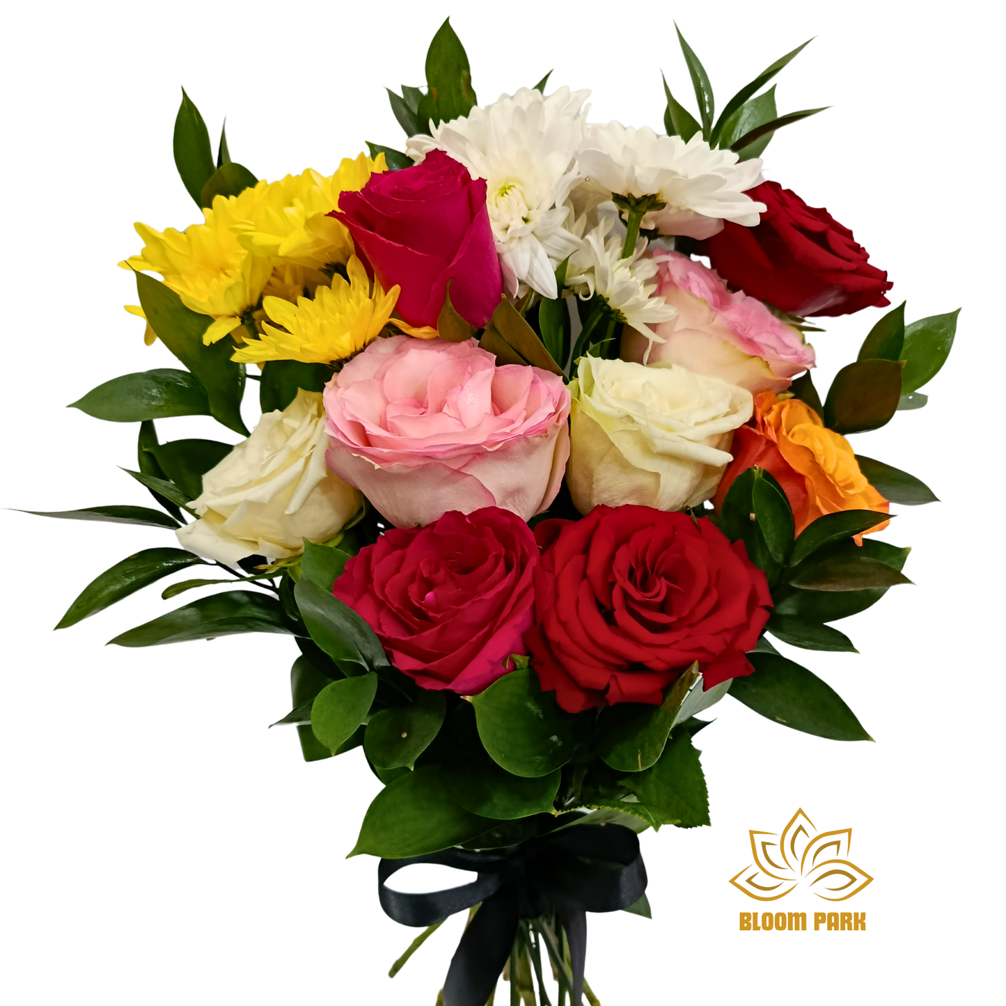Color Splash Rose & Chrysanthemum Posy