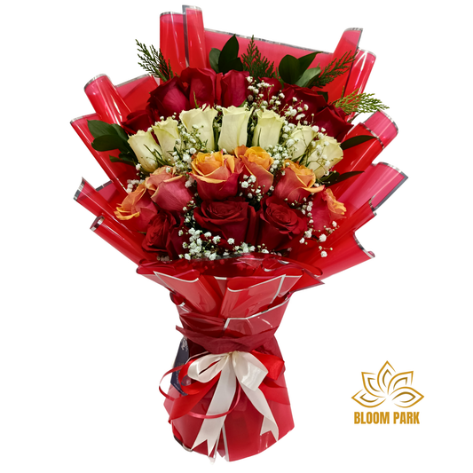 Multi-Color Hand Bouquet