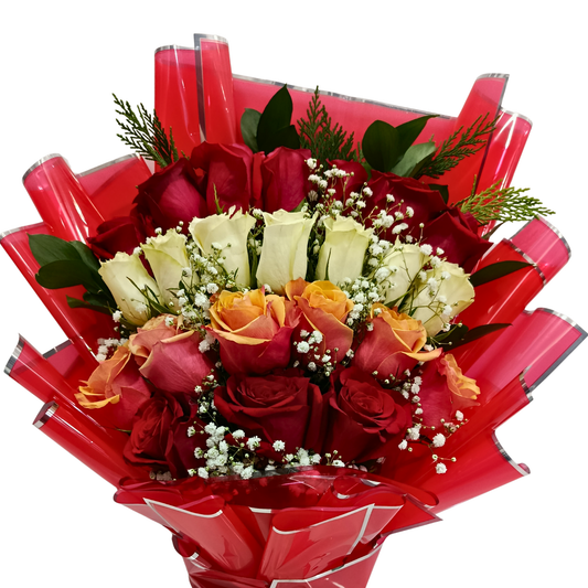 Multi-Color Hand Bouquet