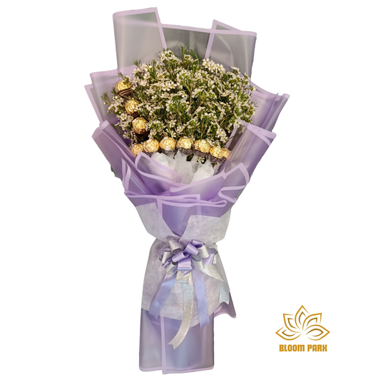 Lavender Delight Chocolate Bouquet