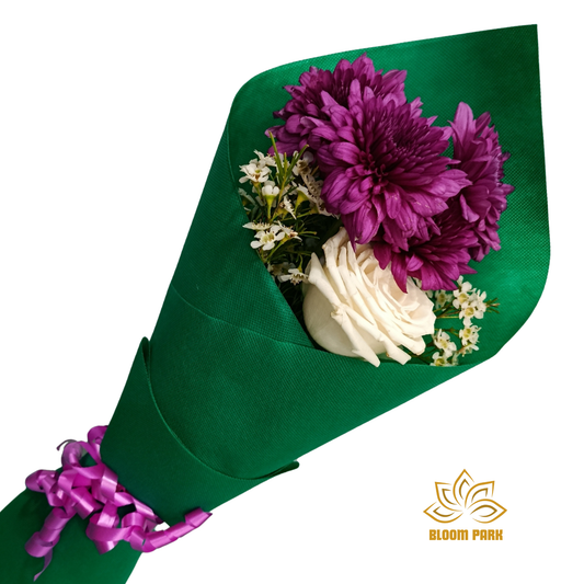 Violet Bliss Mini Bouquet