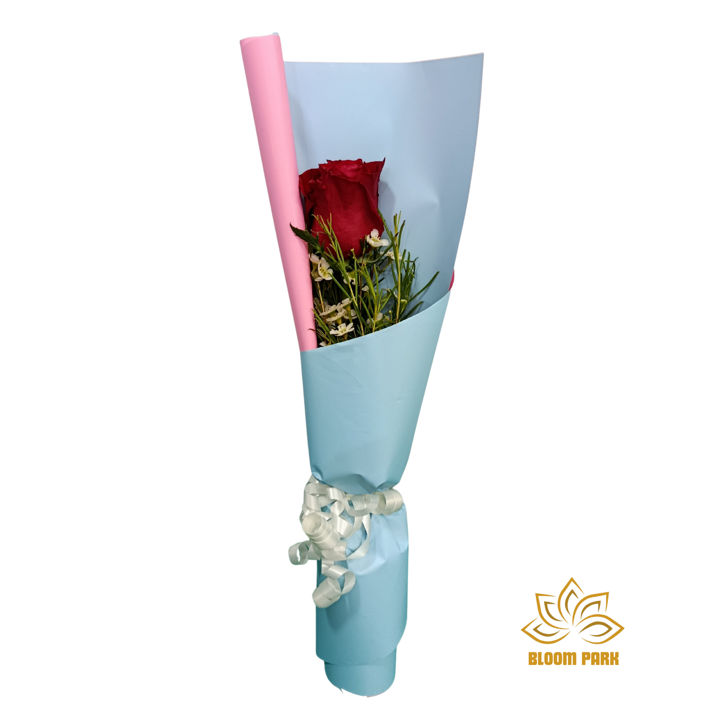 Blissful One Single Rose Bouquet
