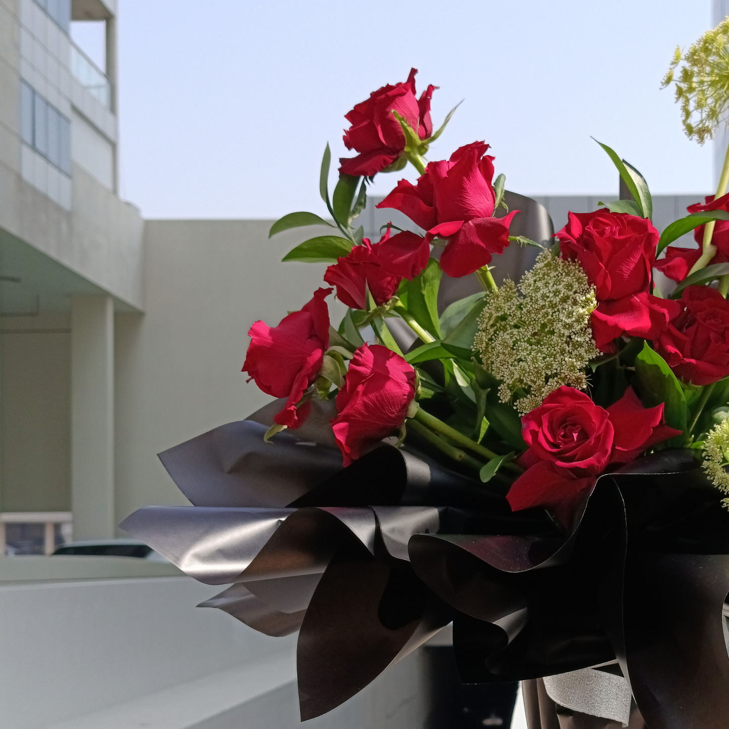 Elegant Red Rose Bouquet