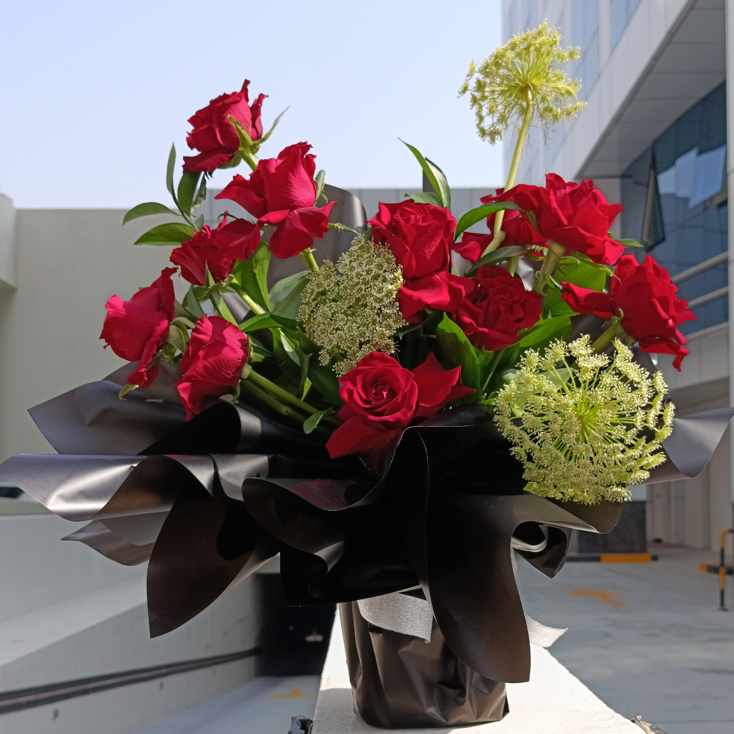 Elegant Red Rose Bouquet