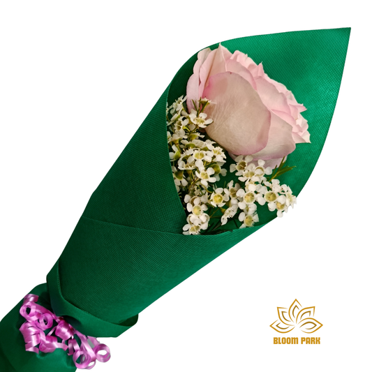 Sweet Pastel Pink Rose Mini Bouquet