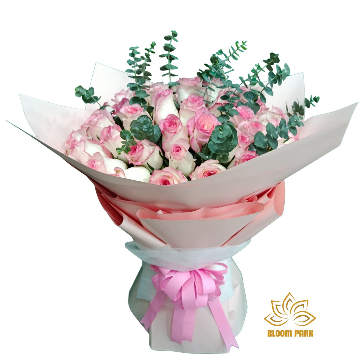 Blushing Pink Elegance Rose Bouquet