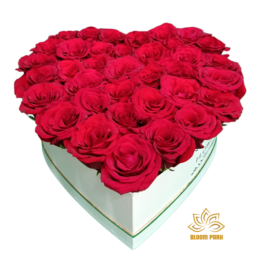 Endless Love Heart Rose Box